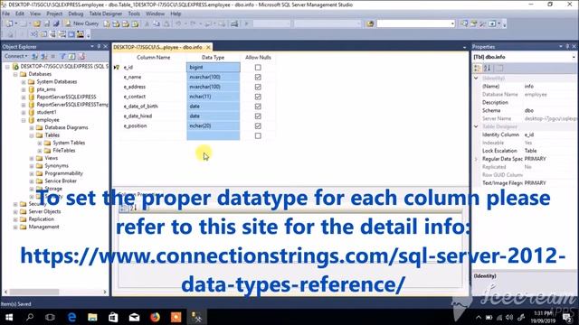 How to Create Database in MSSQL Server 2012 for the first time (for beginner) смотреть онлайн