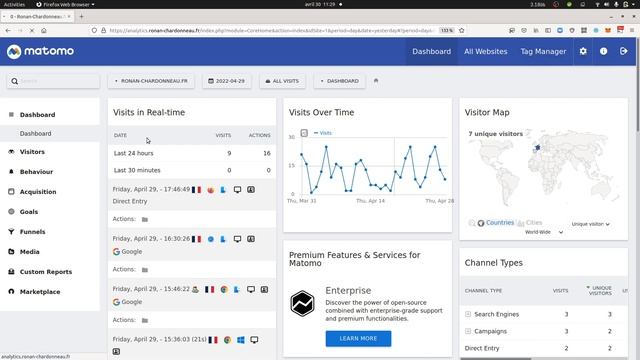 Matomo - How to override the user permissions: the segment feature example. смотреть онлайн