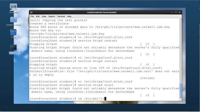 configuring SSL certificates on Linux смотреть онлайн