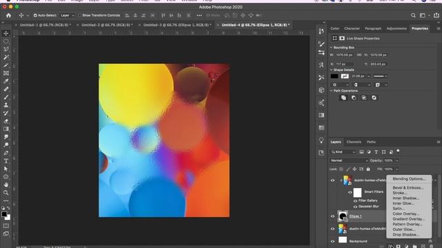 PHOTOSHOP TUTORIAL: How to Make a FROSTED GLASS EFFECT | Design Trend 2021| Glass Morphism смотреть онлайн