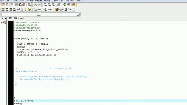 c++ console project : PAC-MAN game C++ _ with source code _ console game смотреть онлайн