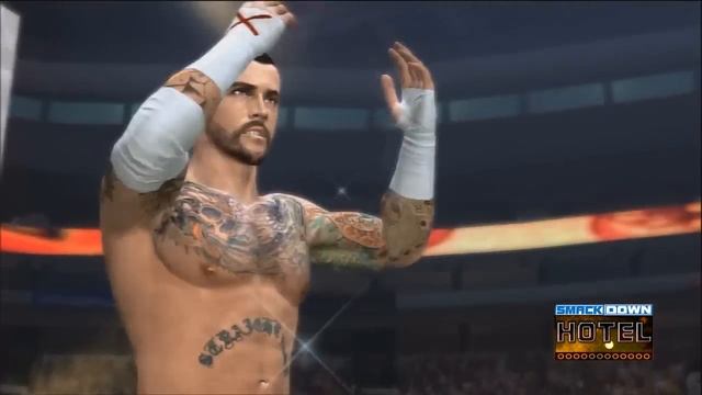 WWE '12 Updated Entrance: CM Punk - Face [HD] смотреть онлайн