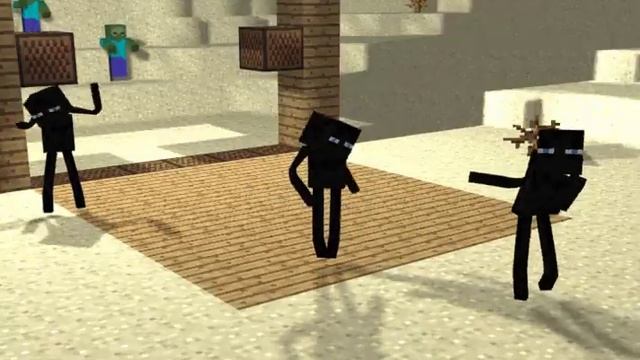 Enderman or Endergirls ? - Minecraft Animation смотреть онлайн