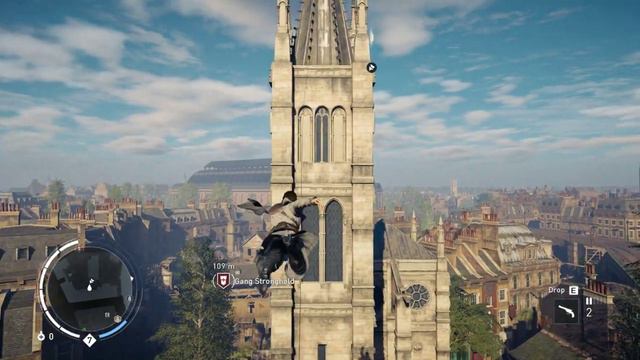 Assassin's Creed Syndicate Gameplay - Collect Helix Glitches in Air смотреть онлайн