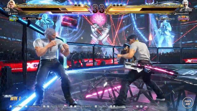 Tekken 8 ▰ Justice (Paul) Vs Yongspark92 (Victor) ▰ Ranked Matches смотреть онлайн