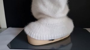 Капор спицами. МК