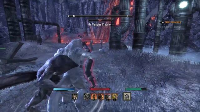 Elder Scrolls Online PS4 Being Saved By Werewolves TEAM WEREWOLF смотреть онлайн