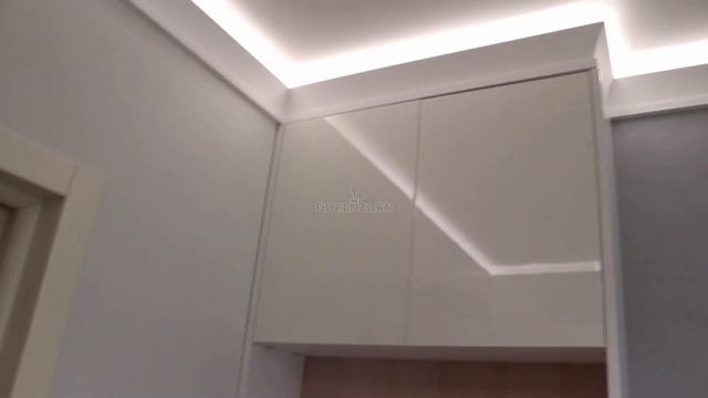 Глянцевая мебель в гостиную по индивидуальным размерам. ТВ зона смотреть онлайн