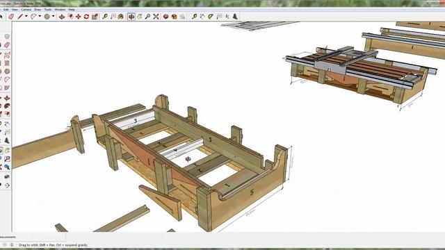 Новый фрезерный стол ( модель ) смотреть онлайн