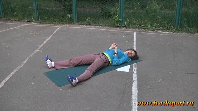 Упражнение на пресс "Звезда". Полная проработка всех мышц живота смотреть онлайн