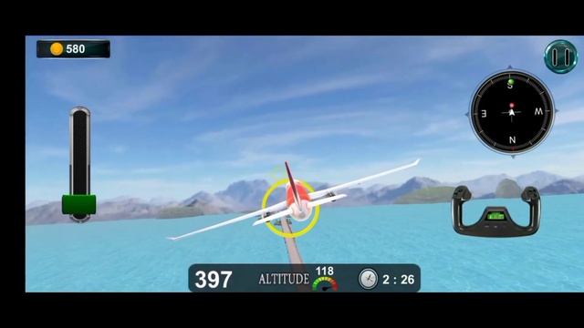 Fly jet flight airplane landing simulator For android online game смотреть онлайн