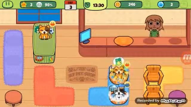 My Pet Shop/мой магазин для животных |Прохождение. 3 день. |~Game Ower~|