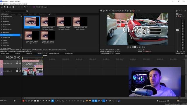 VEGAS PRO 19: How To Motion Track Videos, Pictures & Text ? Auto Tracker смотреть онлайн