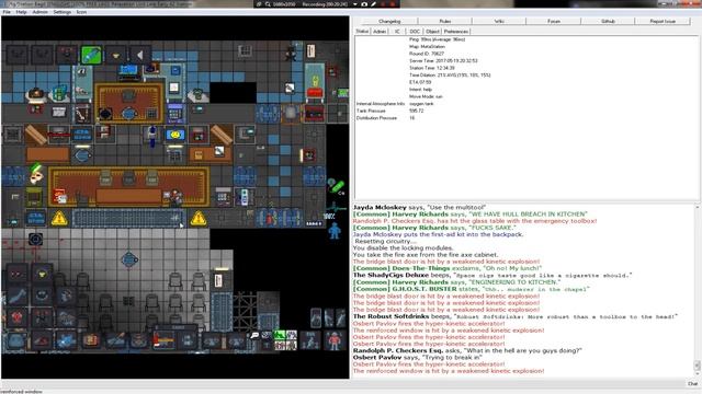 Space Station 13: Warden Checkers vs. space madness смотреть онлайн