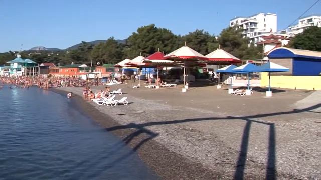 Летний отдых в Алуште Пансионат Демерджи смотреть онлайн