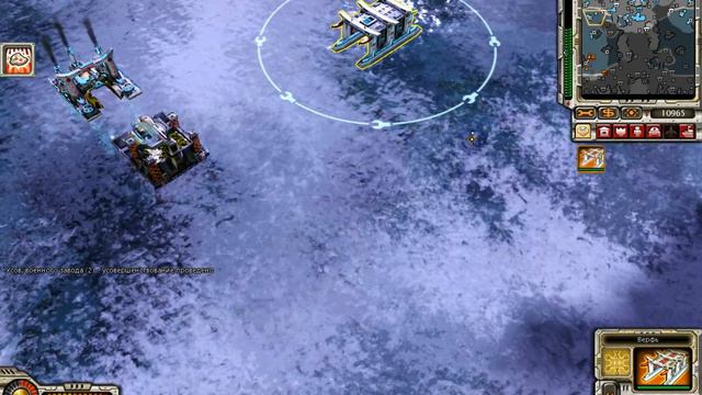 Red Alert 3 Uprising Бой с Жёстким ИИ (За Японию)