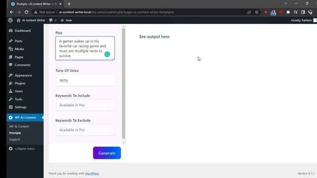 How to Create Creative Story using WP AI Content Writer смотреть онлайн