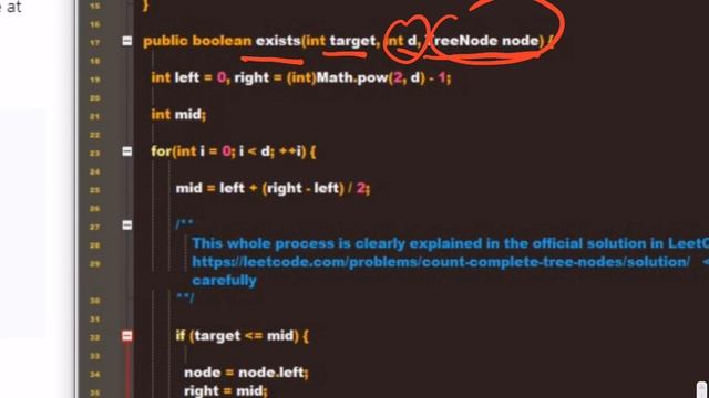 LeetCode 222. Count Complete Tree Nodes | Java | Binary Search смотреть онлайн