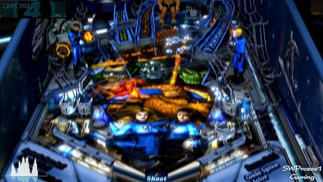 Zen Pinball FX3: Fantastic Four / Baxter mini game / Tutorial смотреть онлайн