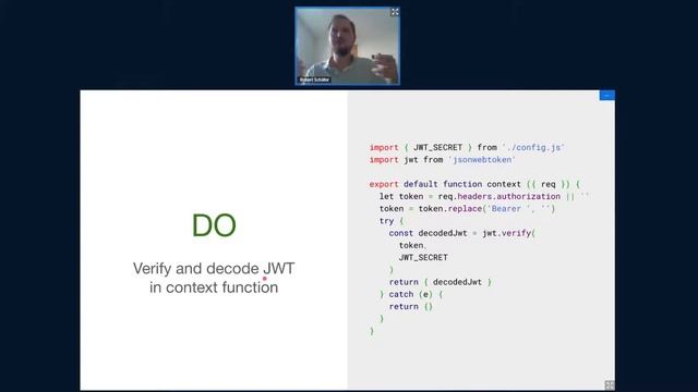 #7 Authentication with JWT + Authorization with graphql-shield + JavaScript Promises смотреть онлайн