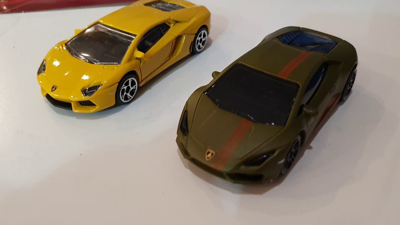 Две великолепные Ламборгини. Обзор двух Lamborghini от Majorette