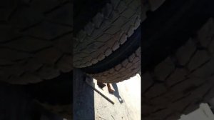 Как выбить палец задней рессоры маз