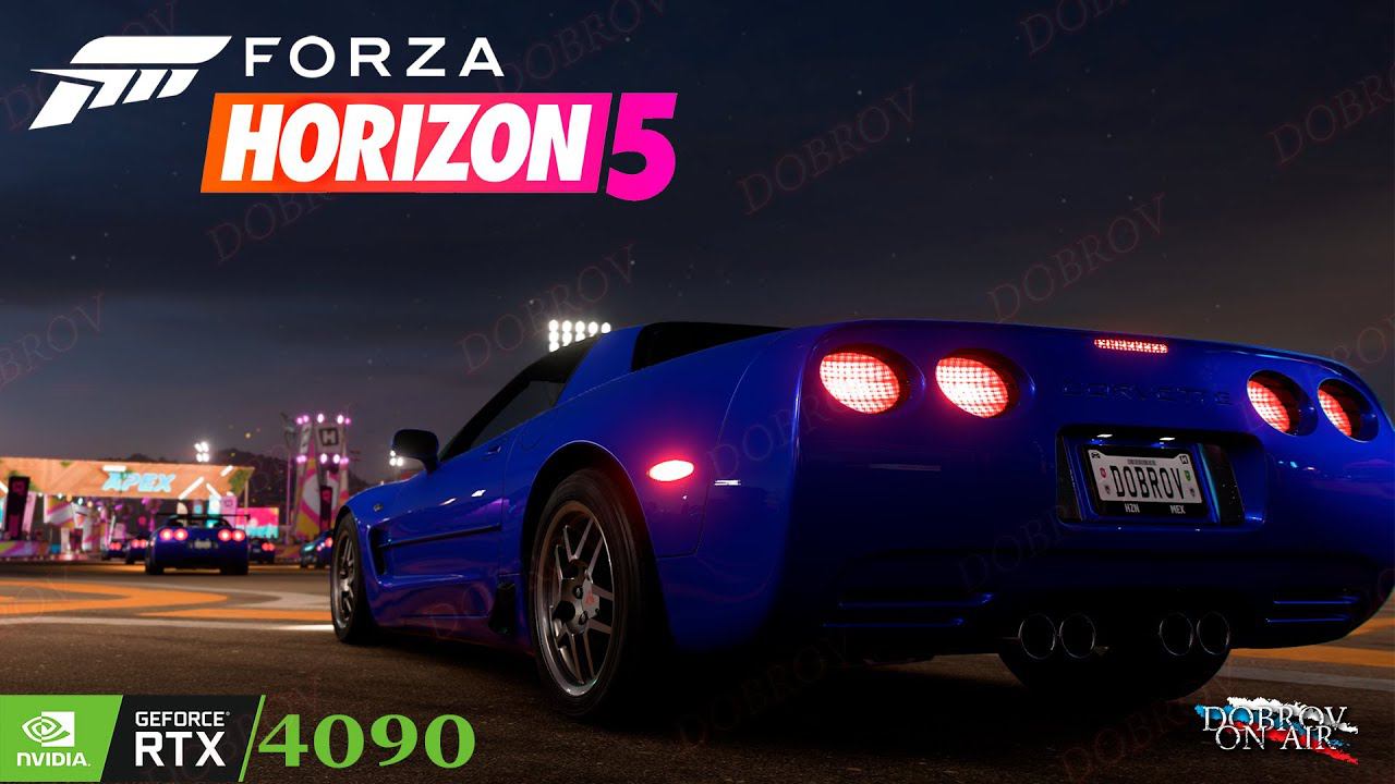 Еженедельные испытания Forza Horizon 5 / Hot Wheels RTX4090