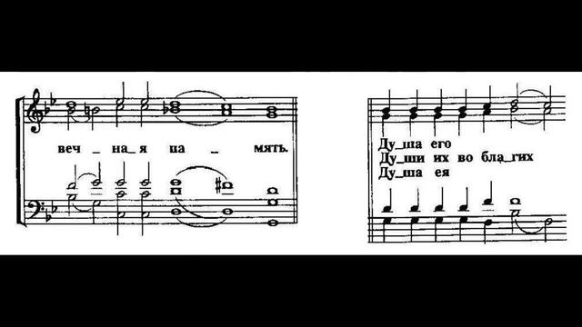 Вечная память. Обиходная. Тенор смотреть онлайн