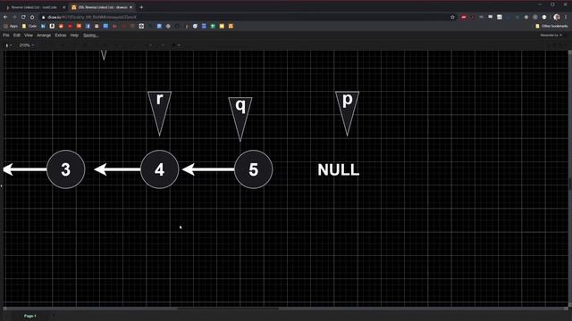 Leetcode Visualized: 206. Reverse Linked List смотреть онлайн