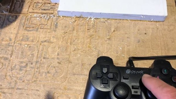 Управление программой NC Studio  контроллером типа джойстика или геймпада. С помощью joy to key.