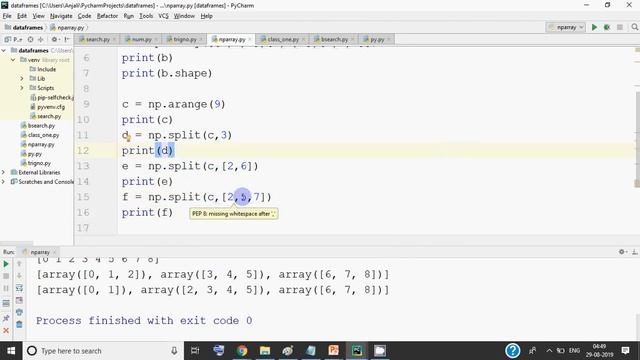 Matrix in NumPy using multi dimensional array CBSE Board XII IP HD смотреть онлайн