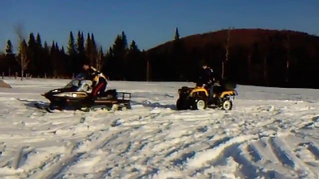 vtt et ski doo can am смотреть онлайн