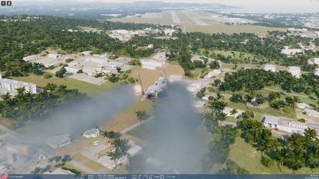 DCS:World-Modded[GP20 Bonus] "F-15C can fly with no wings! Almost landing the F-15C with no wings! смотреть онлайн