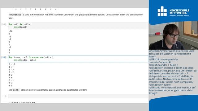Grundlagen IT: Einführung in Python - Teil 3 (Vorlesung 13) смотреть онлайн