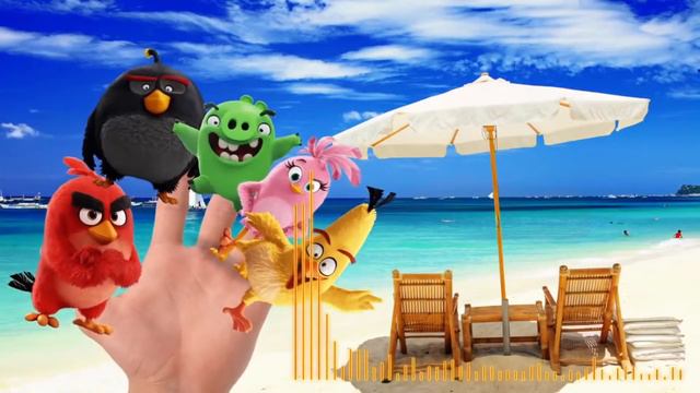The Finger Family Angry Birds New version- Simple Animation смотреть онлайн