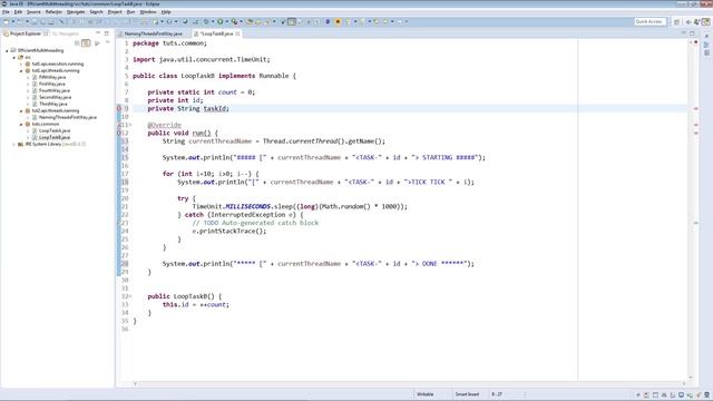 Naming Normal Threads First Way : Efficient Java Multithreading with Executors смотреть онлайн