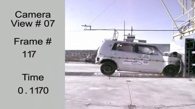 Crash Test 2008 - 20** Scion Xb / Toyota Corolla Rumion (Full Frontal) NHTSA смотреть онлайн