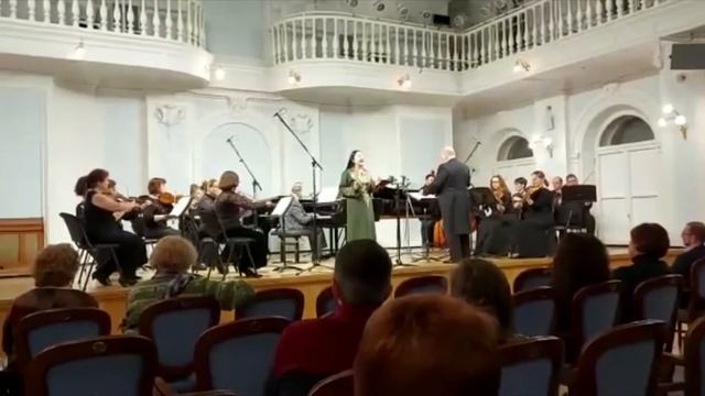 Комитас "Кагавик" (Перепелочка) с оркестром, исполняет Марлена МОШ, дирижёр Александр ХУРГИН. смотреть онлайн