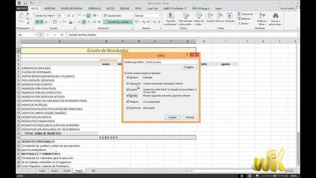 Excel 2013 Curso Avanzado, Como Trabajar Con Formatos Y Estilos, Capitulo No. 8