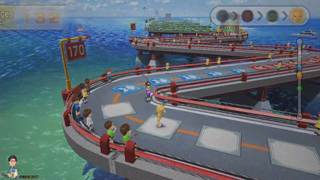 Wii Party U - Highway Rollers (Alisha vs Patricia vs Cheng-Han vs llka) Eng Sub | AlexGamingTV смотреть онлайн