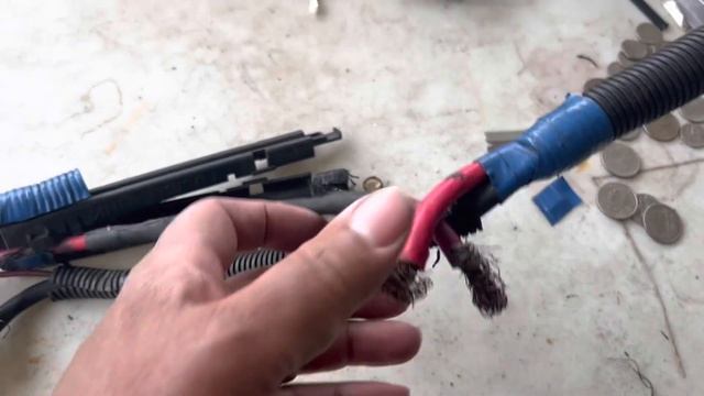 2003 Ford f150 5.4 remaking complete battery wire harness from the starter I am remaking смотреть онлайн
