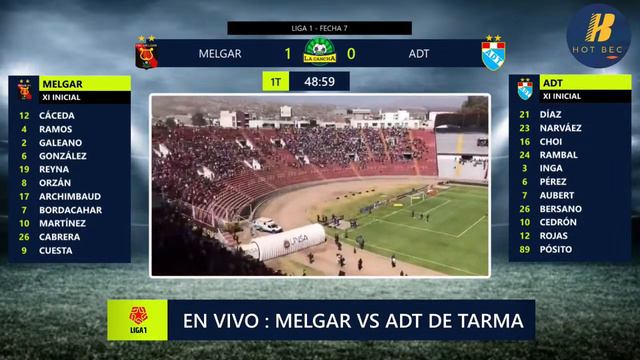 MELGAR VS ADT DE TARMA / LIGA 1 EN VIVO / 7MA FECHA смотреть онлайн