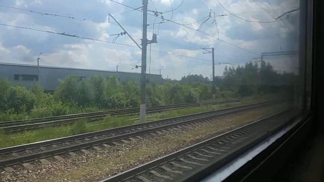 Бекасово-Сортировочное-Бекасово-Центральное на ЭД4М-0137