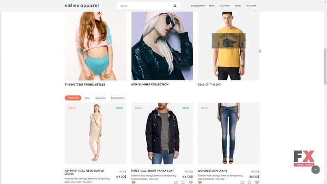 Apparel Responsive OpenCart Template TMT Kelley Boniface смотреть онлайн