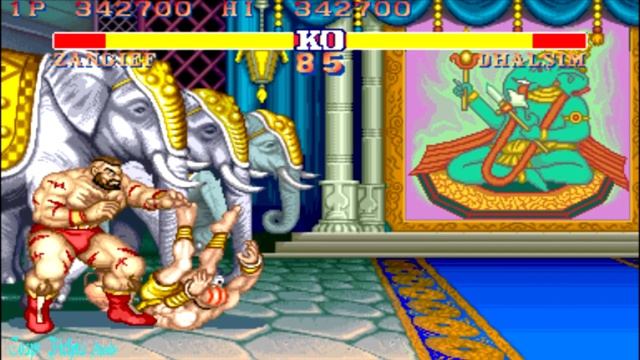 Street Fighter 2: Champion Edition - Zangief (Arcade) Hardest смотреть онлайн