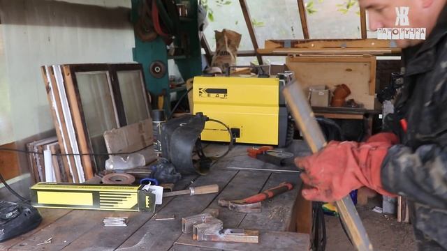 Разборные козлы из обрезков профильной трубы своими руками смотреть онлайн