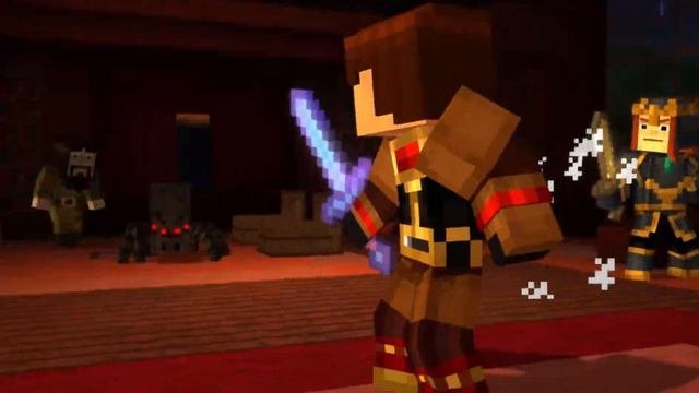They are all YOUTUBERS! | Minecraft Story Mode | Part 13 смотреть онлайн