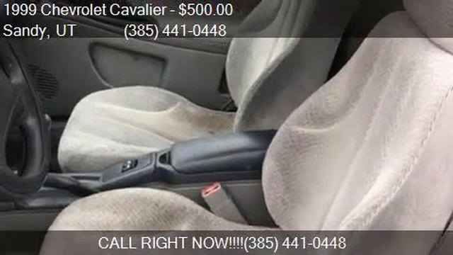 1999 Chevrolet Cavalier Z24 2dr Coupe For Sale In Sandy, UT