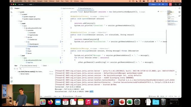 WT22/23 Programming and Modelling Lecture 09 WebSocket & Mockito смотреть онлайн