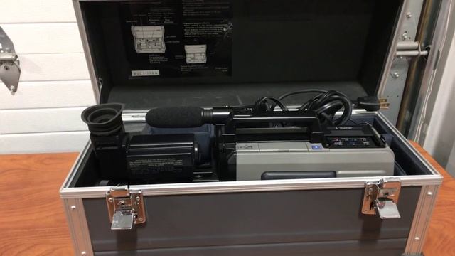 GovDeals: PANASONIC AG-450 S-VHS Reporter Camcorder w/ Case смотреть онлайн